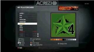 COD Black Ops Emblem Editor Tutorial COD4 Logo 1 [upl. by Chuah]