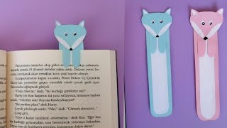 KİTAP AYRACI YAPIMI  Çok Kolay Yapımıyla Kitap Ayracı  Bookmark  Origami Yapımı [upl. by Yoko]