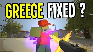 Unturned  GREECE MAP gets FIXED  Greece Map Survival  Episode 10 [upl. by Otreblaug23]