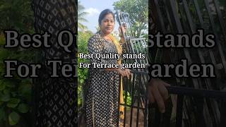 Best Quality stands for terrace garden shortsyoutube youtubeshorts ironstand garden [upl. by Buehrer876]