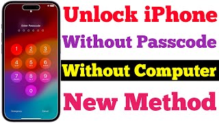 Unlock iPhone Without Passcode amp Computer  Unlock iPhone Forgot Passcode  Reset iPhone Passcode [upl. by Meeker]