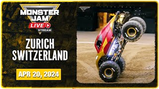 Monster Jam Zürich Schweiz komplette Veranstaltung  20 April 2024  Monster Jam [upl. by Tamanaha]