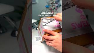 Hello peel off base Nail Tutorial shorts [upl. by Tierza754]