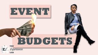 Event Budgets 101  A Beginners Guide on How To Make amp Maintain an Event Planning Budget [upl. by Whittemore11]