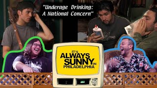 NEIGHBORS REACT  S1E3 Underage Drinking  Its Always Sunny in Philadelphia  FIRST TIME REACTION [upl. by Ennair]