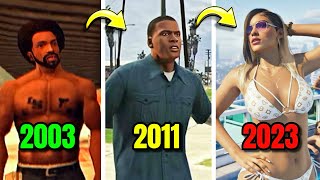 La EVOLUCIÓN De Los TRAILERS de GTA [upl. by Dahaf485]