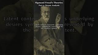 Freudian Theory Part 5 Dream Analysis [upl. by Geller]