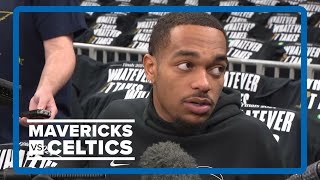 NBA Finals PJ Washington of the Dallas Mavericks speaks to the media before Game 5 [upl. by Fisch]