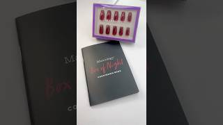 Maniology Box Of Night Unboxing nails maniology [upl. by Ramor]