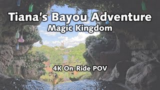 Tianas Bayou Adventure at Magic Kingdom  4K HDR On Ride POV [upl. by Larianna]