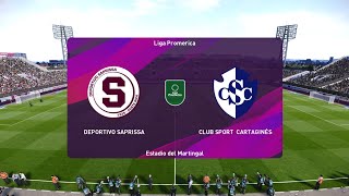 Liga Promerica  Semifinal  Deportivo Saprissa Vs Club Sport Cartagines  Resumen  Simulación [upl. by Beatrice]