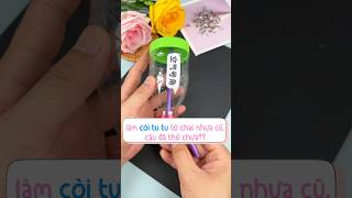 Trạm đã thử làm còi tu tu bằng chai nhựa còn cậu diy craft recycle kids viralvideo fypシ゚ [upl. by Pillsbury849]