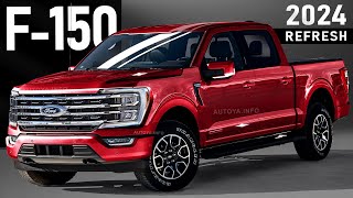 New Ford F150 2024 Refresh  FIRST LOOK at PickUp Truck Restyle in our Render [upl. by Tena]