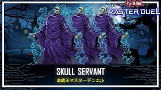 Skull Servant  One Turn Kill  9000ATK  Ranked Gameplay YuGiOh Master Duel [upl. by Festatus]