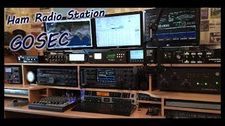 G0SEC Ham Shack Video with the New LP500 Station Monitor Part 1 [upl. by Punke9]