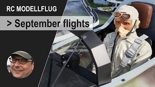 RC Modellflug  Fantastische Septemberflüge [upl. by Nosnar932]