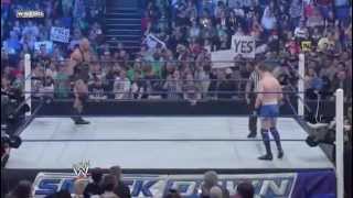 Ryback vs Jobber Danny Lerman  Smackdown April 20 2012 [upl. by Annayd]