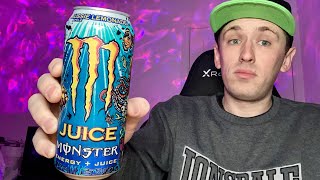 Drink Review  Monster Juice Aussie Lemonade [upl. by Einaej]