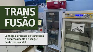 Conheça o processo de transfusão e armazenamento de sangue dentro do hospital [upl. by Aremus]