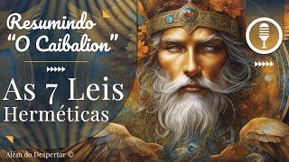 LEIS QUE REGEM A EXISTÊNCIA  O CAIBALION  ABORDAGEM SOBRE A FILOSOFIA DAS 7 LEIS HERMÉTICAS [upl. by Aveneg530]