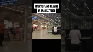 INTENSE PIANO PLAYING SA TRAIN STATION  ST PANCRAS [upl. by Aninaig]