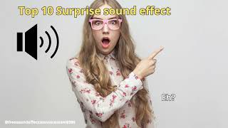 TOP 10 SURPRISE SOUND EFFECT [upl. by Derman972]