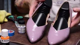 Jak opravit okopané lodičky how to reapir scratches on shoes [upl. by Enirehs]