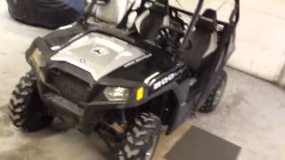 2012 Polaris RZR remote start [upl. by Airotahs]