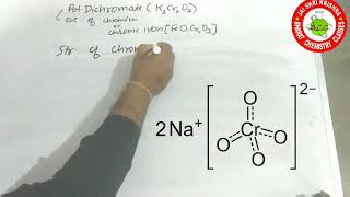 POTASSIUM DICHROMATE  PREPARATION  STRUCTURE  USES [upl. by Uriah]