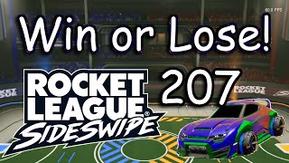 Win or Lose 207  Comment below before you watch rocketleaguesideswipe [upl. by Shulem]