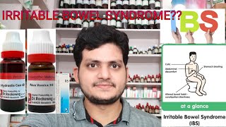 Irritable bowel syndrome Homeopathic medicine for irritable bowel syndrome explain [upl. by Nnaeilsel]