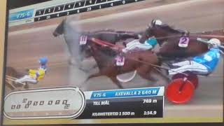 V75 Axevalla StoChampionatet 2018 Mellby Free [upl. by Carmon687]