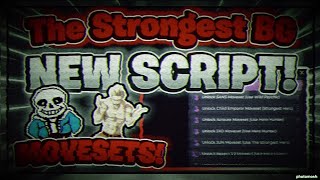 The Strongest Battlegrounds Script  Hack  AUTOFARM  MORE  SANS MOVESET PASTEBIN 2024 [upl. by Nyladam]