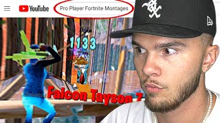 REACTING To Fortnite Pros Montages [upl. by Hendon]