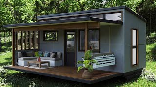 The Most Beautiful Floor Plan Tiny Houses for Sale by Uber Tiny Homes [upl. by Giffer]