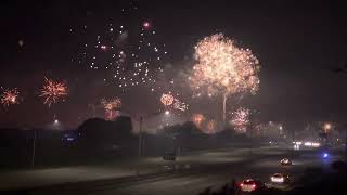 New Year’s Fireworks in Waipahu HI Oahu [upl. by Koran]