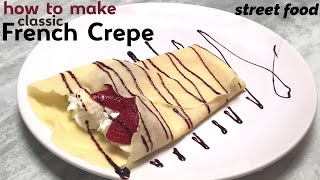 French crepes recipe How to make crepe recipe [upl. by Akla]