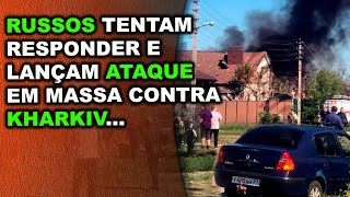 Russos tentam revidar ataques em território russo lançando ataques em massa contra Ucrânia [upl. by Floyd63]