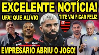 EMPRESÁRIO DE GABIGOL ABRIU O JOGO SOBRE FUTURO DO JOGADOR NO MENGÃO EXCELENTE NOTÍCIA NO FLAMENGO [upl. by Cassandre]