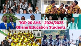 TOP 20 SHS IN GHANA  SHS CHOICES FOR 20242025 [upl. by Orimar502]