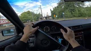 Mercedes 500E POV Test Drive [upl. by Novat]