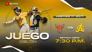 TOROS DEL ESTE VS ÁGUILAS CIBAEÑAS  SERIE REGULAR 202425 [upl. by Lampert685]