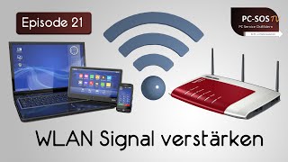 WLAN Reichweite amp Leistung verbessern  PC SOS TV [upl. by Ghassan41]