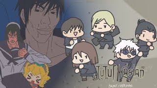 JUJUTSU KAISEN SEASON 2 OPENING PAINT VERSION  ANIME OPENING PAINT VERSION [upl. by Eugor]