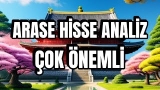 ARASE HİSSE ANALİZ HİSSE YORUM [upl. by Solon]