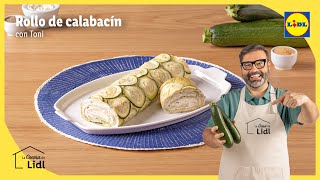 Rollo de Calabacín 🥒🫔  Recetas de verduras  Lidl España [upl. by Bornstein39]