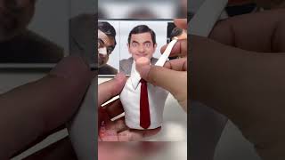 Clay Artisan JAY ：Creating a Funny Clay Portrait of Mr Bean [upl. by Shawn911]