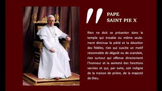 Sancte Pie decime gloriose patrone  Hymne de la FSSPX [upl. by Drusy]