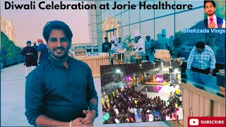 Diwali celebration 2024 at Jorie healthcare  Quark city Mohali  Diwali vlog  Shehzada vlongs [upl. by Holmes]