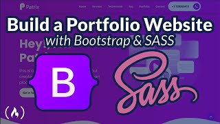 Learn Bootstrap 5 and SASS by Building a Portfolio Website  Full Course [upl. by Ordway]